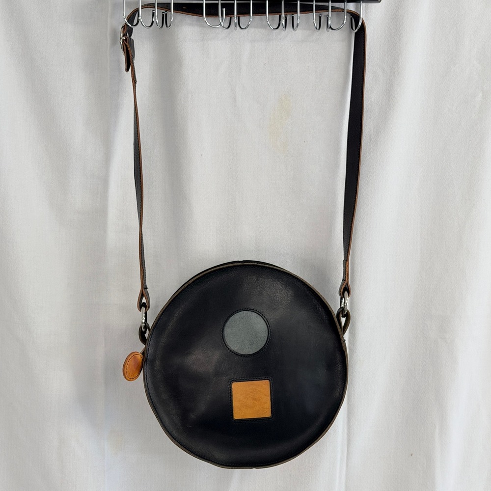 Ikunico Handcrafted Custom "Margherita" design Circle bag - retired